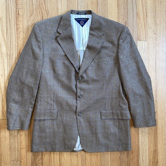 Tommy Hilfiger Other - Tommy Hilfiger Men's Blazer Sz 42R Long Sleeve Brown two Buttons Blazer